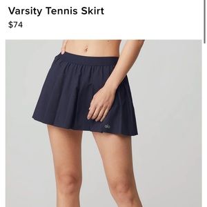 Alo Varsity Tennis Skirt
